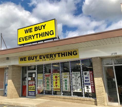 We buy everything - we buy and sell anything that has value including: gold, diamonds,watches, coins, silver, tools, electronics, collictables , antiques, ipods,cell phones,cameras,pens ...